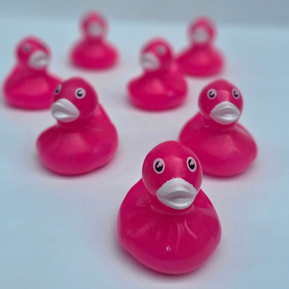 2” Fluorescent Ducks Neon Pink