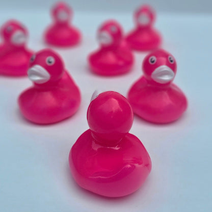 2” Fluorescent Ducks Neon Pink