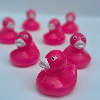 2” Fluorescent Ducks Neon Pink