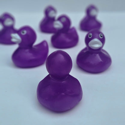 2” Fluorescent Ducks Neon Purple
