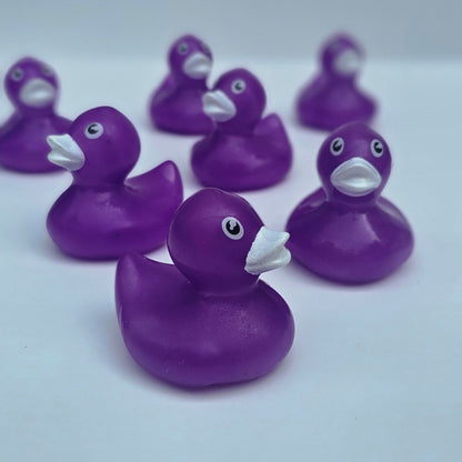 2” Fluorescent Ducks Neon Purple