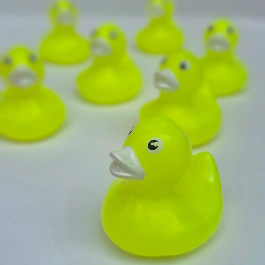 2” Fluorescent Ducks Neon Yellow
