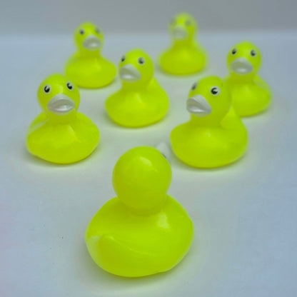 2” Fluorescent Ducks Neon Yellow