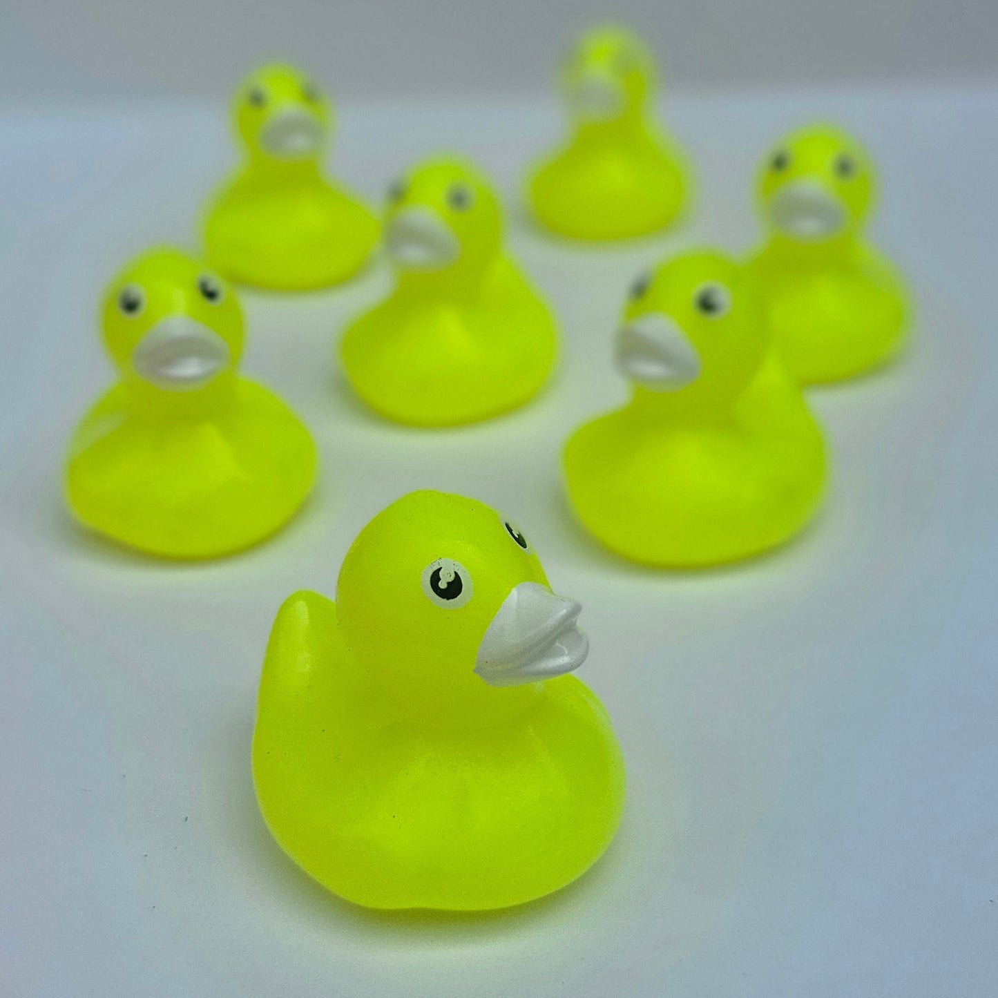 2” Fluorescent Ducks Neon Yellow