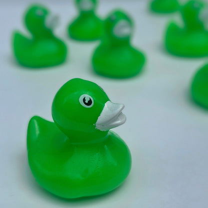 2” Fluorescent Ducks Neon Green